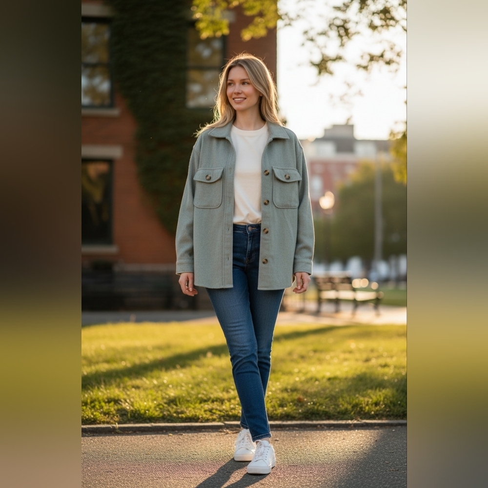 Streetwear Society Light Gray Cardigan